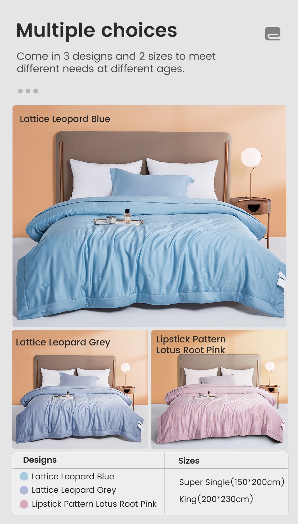 100_ Tencel Fabric Summer Quilt-7